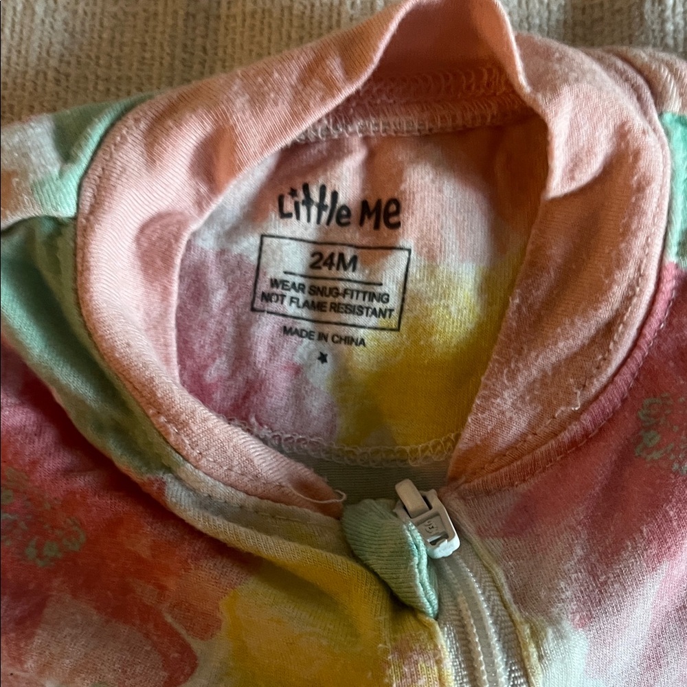 Organic cotton and Bamboo 
Colorful Baby Pajama Set
18-24 Month - Picture 4 of 9